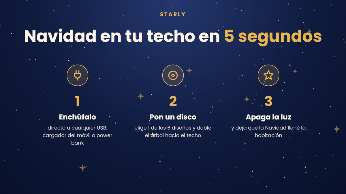 Cómo funciona Starly en 3 pasos