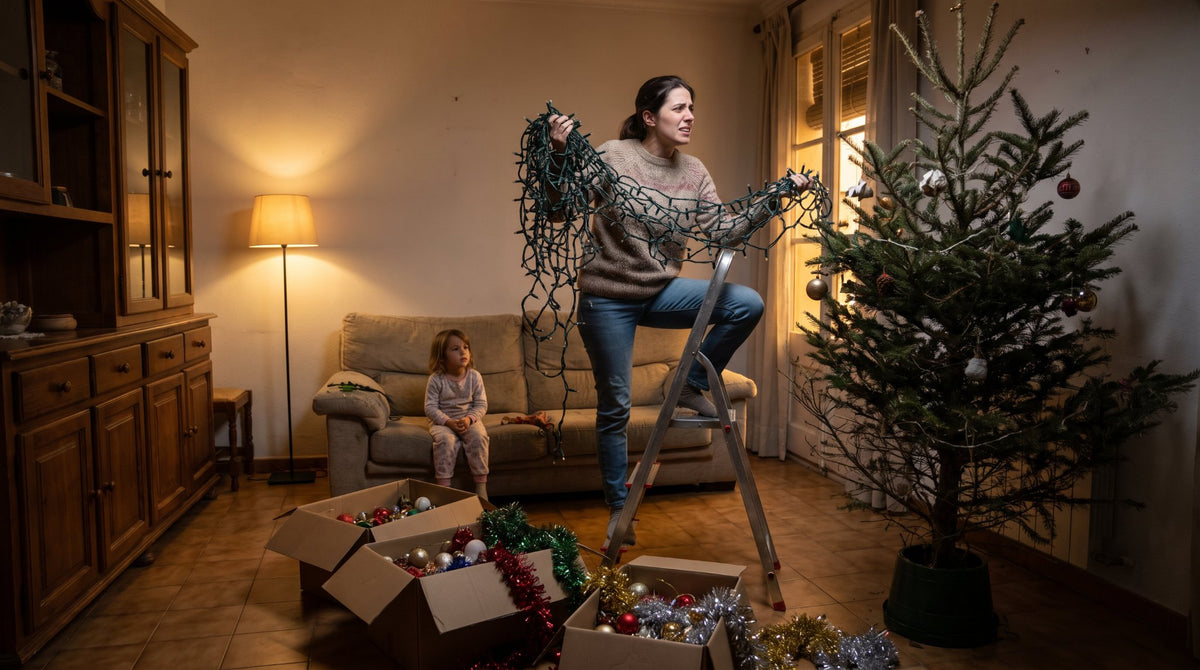 Decorar la casa en Navidad sin estrés